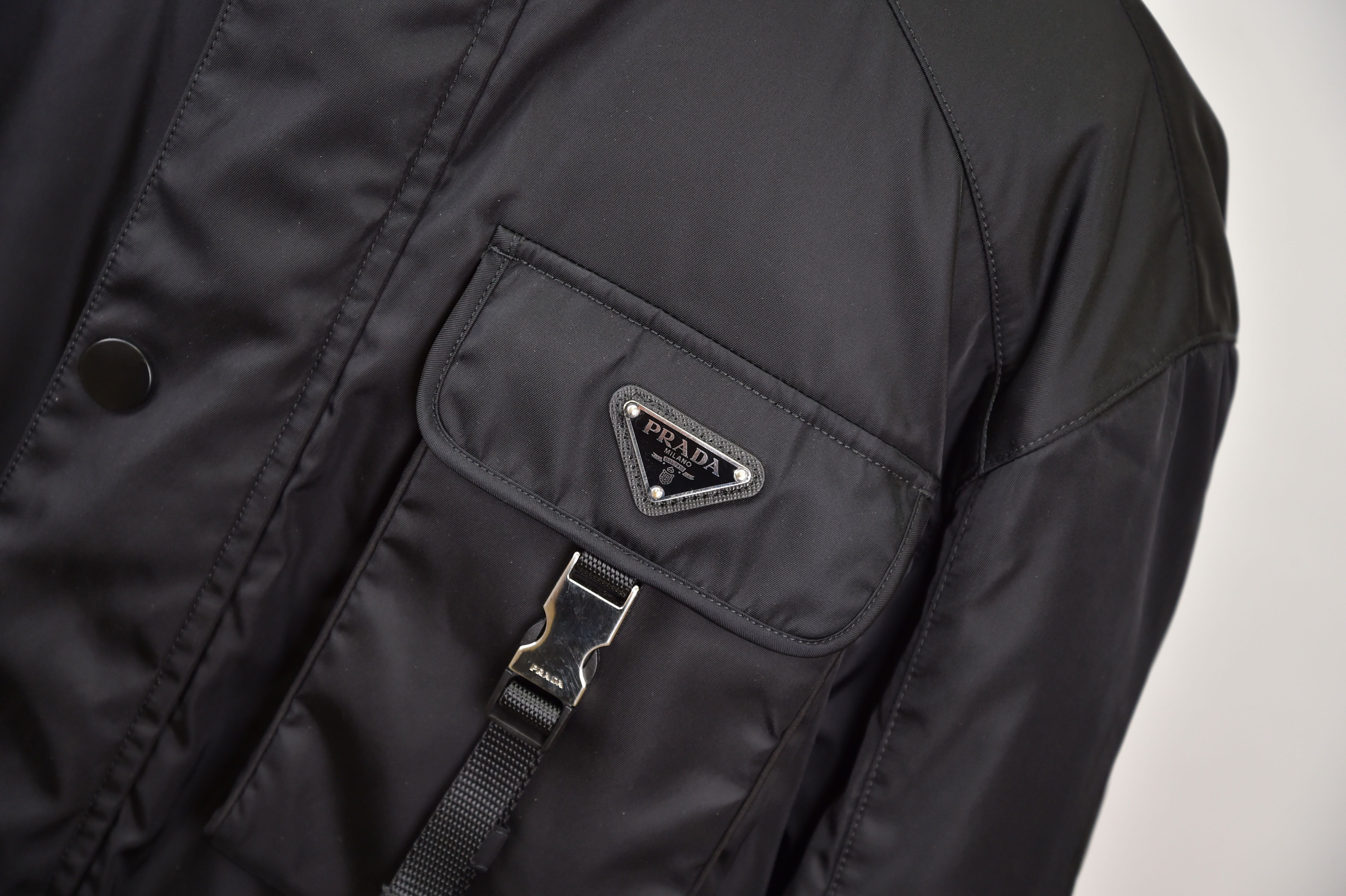 Prada Nylon Technical Cargo Jacket with Detachable Gilet (Linea Rossa style) - Image 6