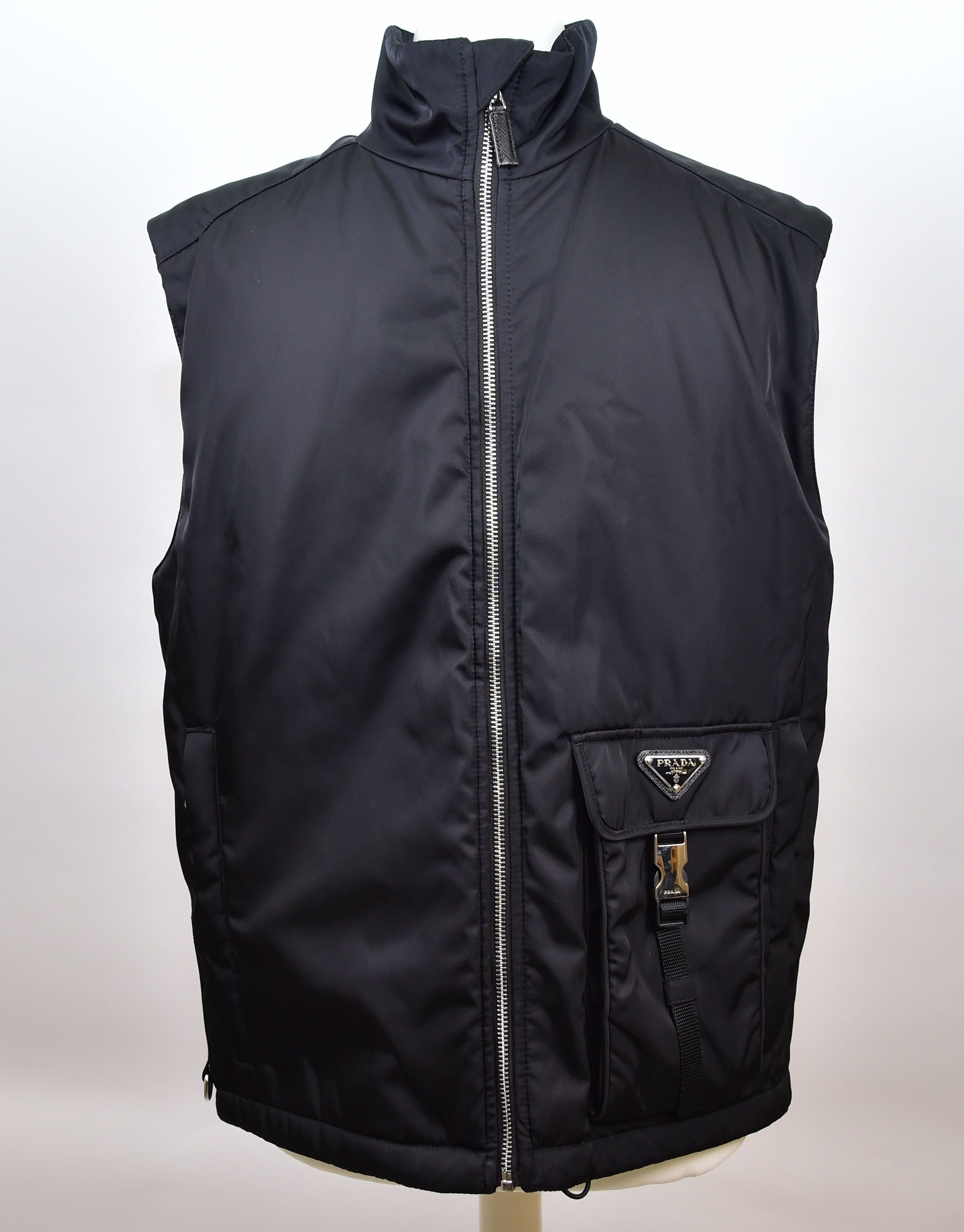 Prada Nylon Technical Cargo Jacket with Detachable Gilet (Linea Rossa style) - Image 3
