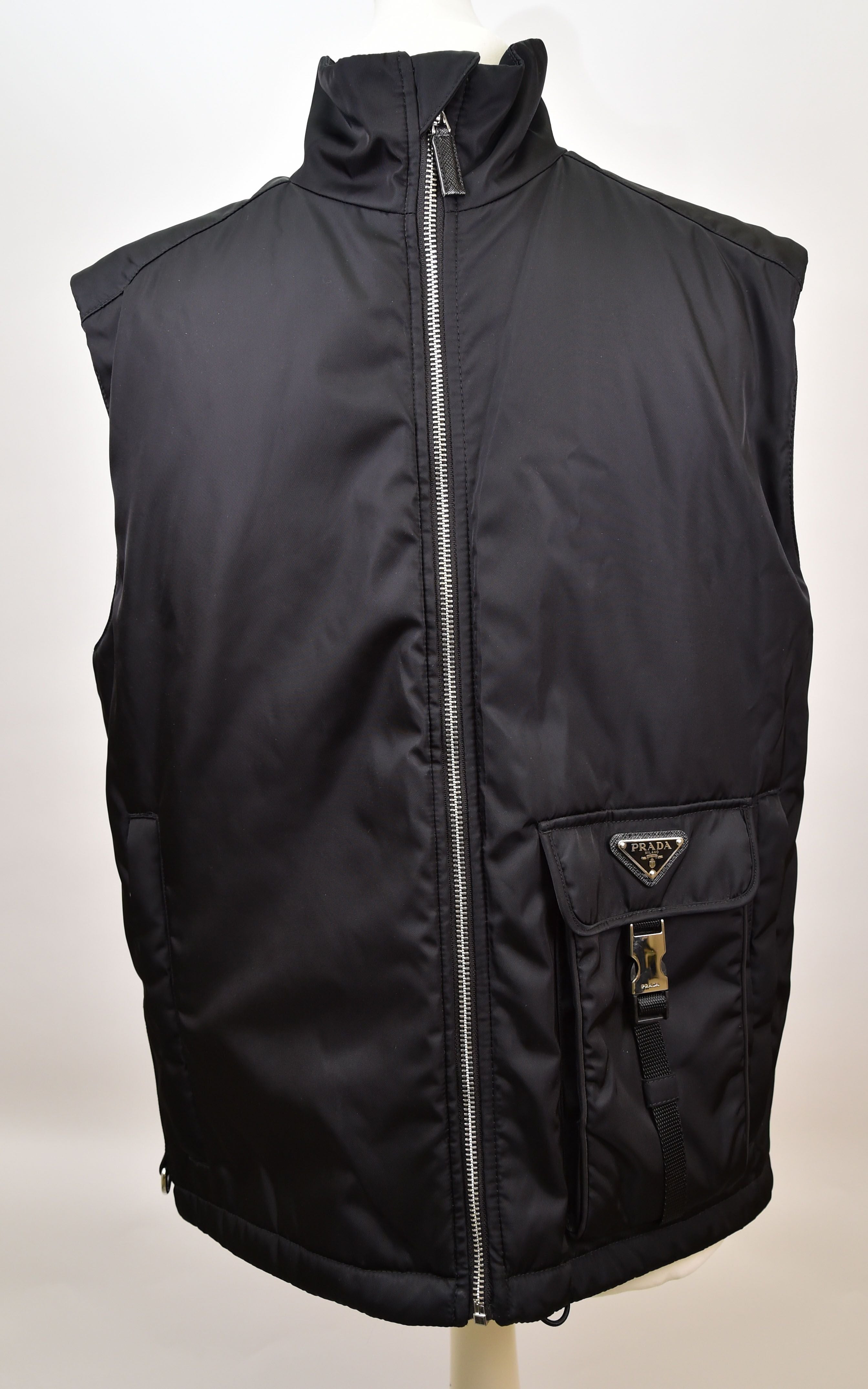 Prada Nylon Technical Cargo Jacket with Detachable Gilet (Linea Rossa style) - Image 4