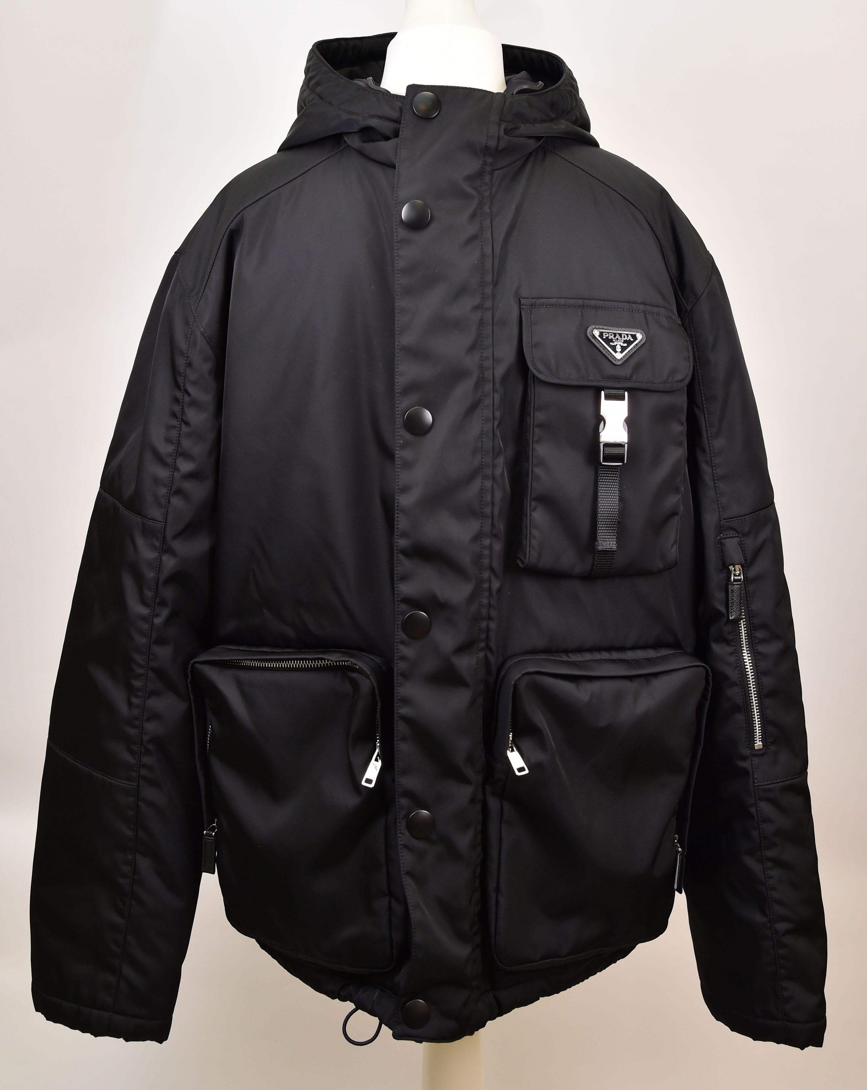 Prada Nylon Technical Cargo Jacket with Detachable Gilet (Linea Rossa style) - Image 2