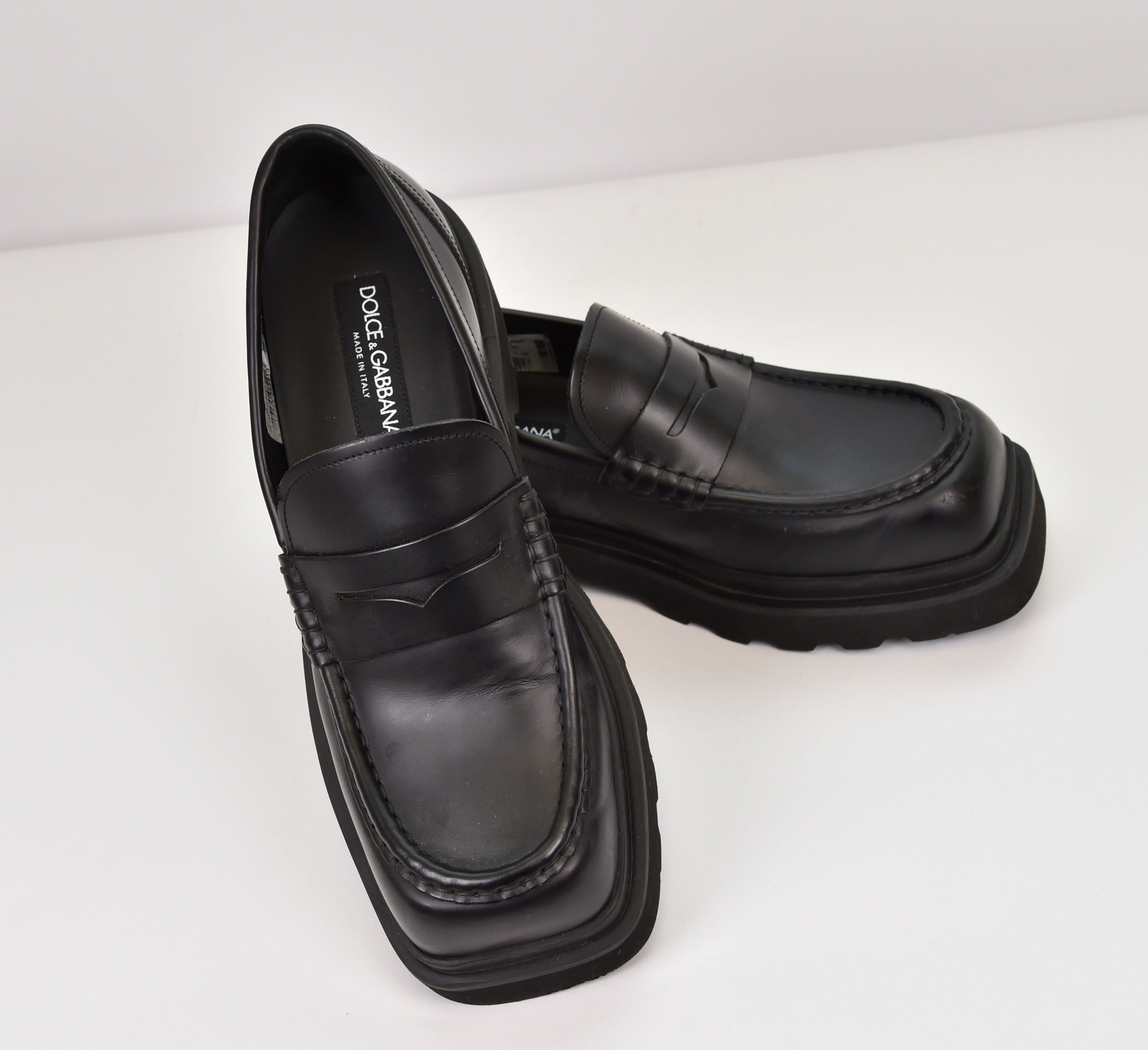 Dolce & Gabbana Chunky Sole Penny Loafer - Image 12