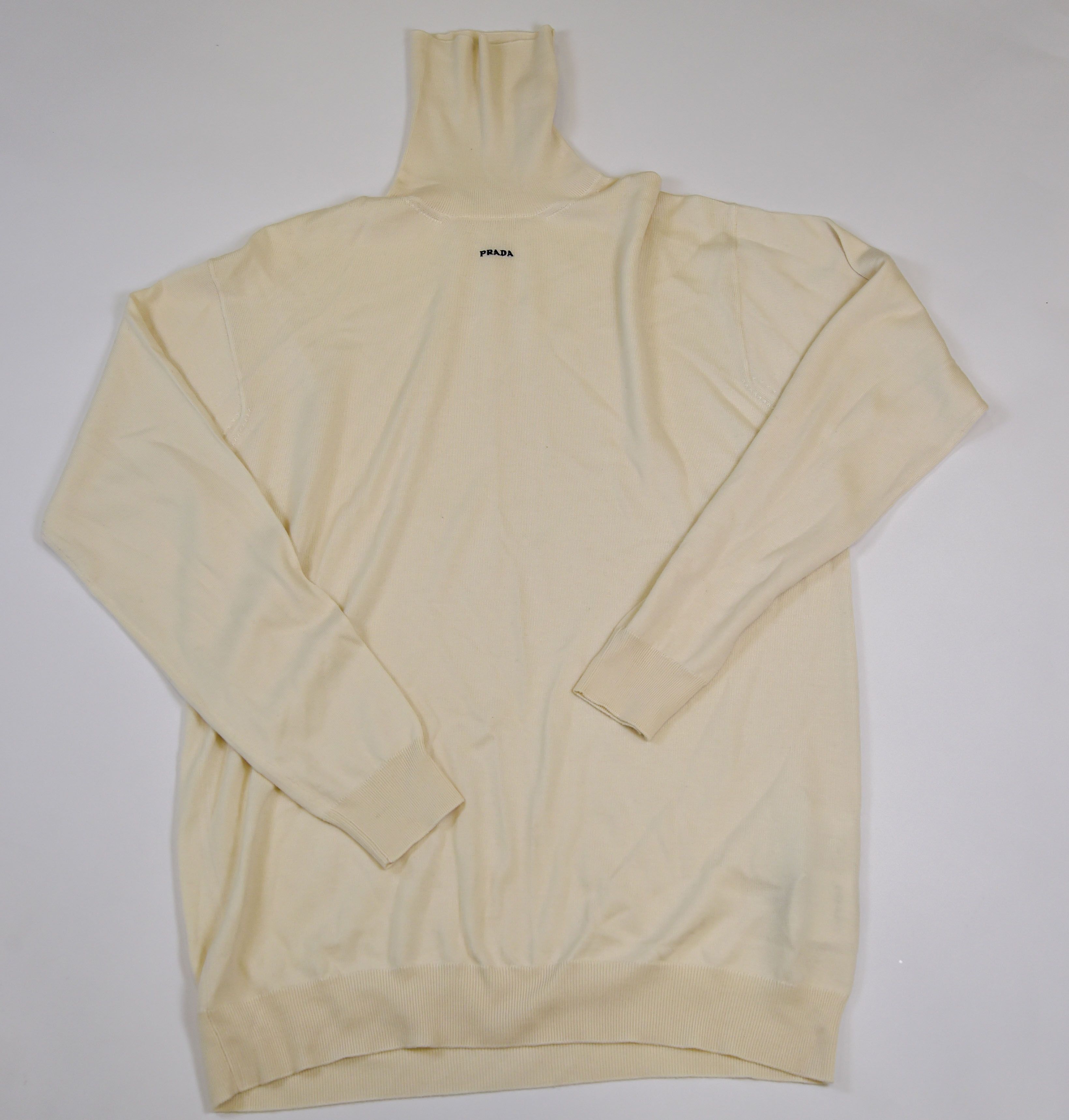 Louis Vuitton Hooded Sweatshirt with Pearl Drawstring Detail - Image 1