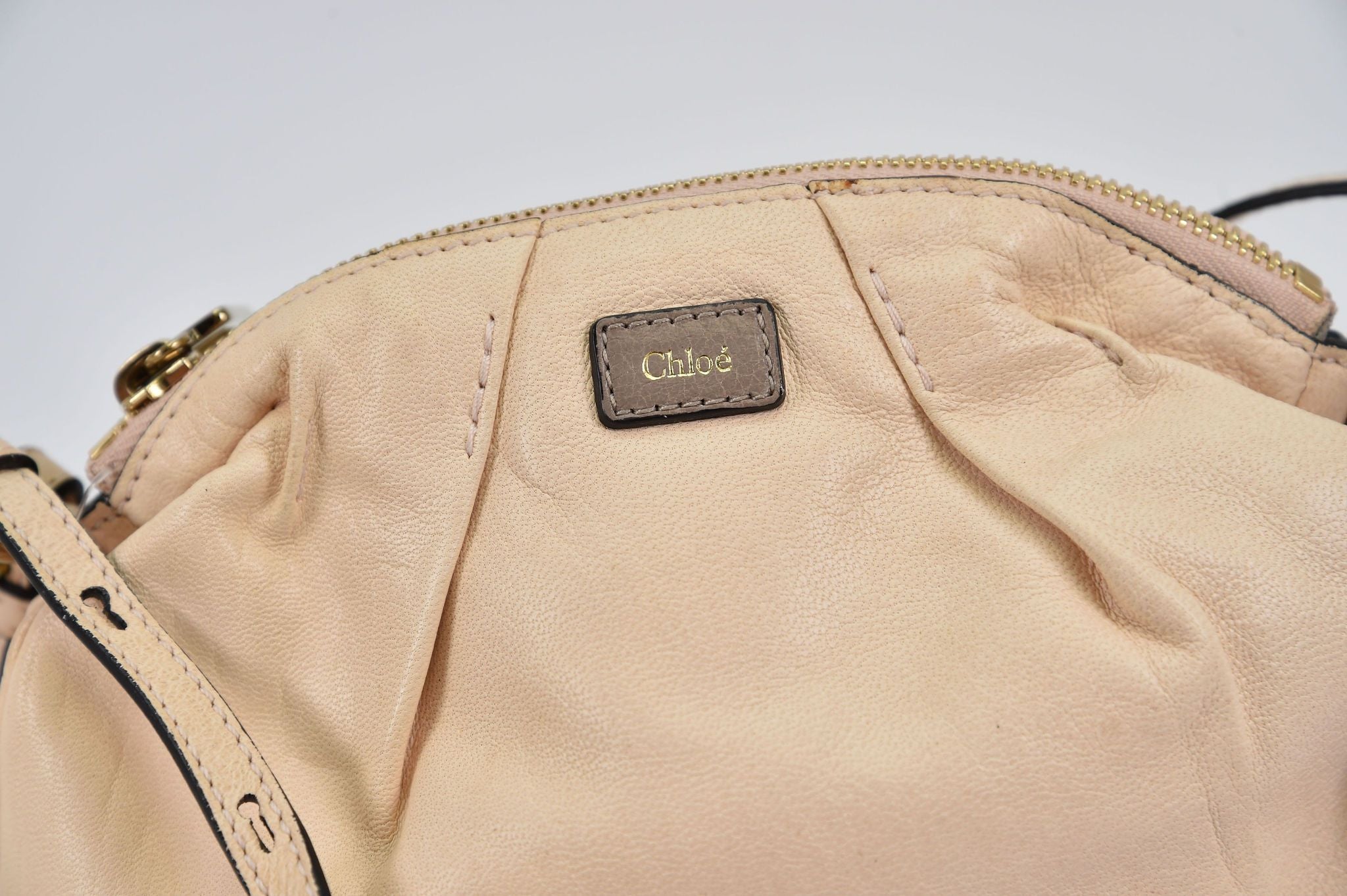 Chloé Paraty (possible - pleated soft leather crossbody/shoulder bag) - Image 4