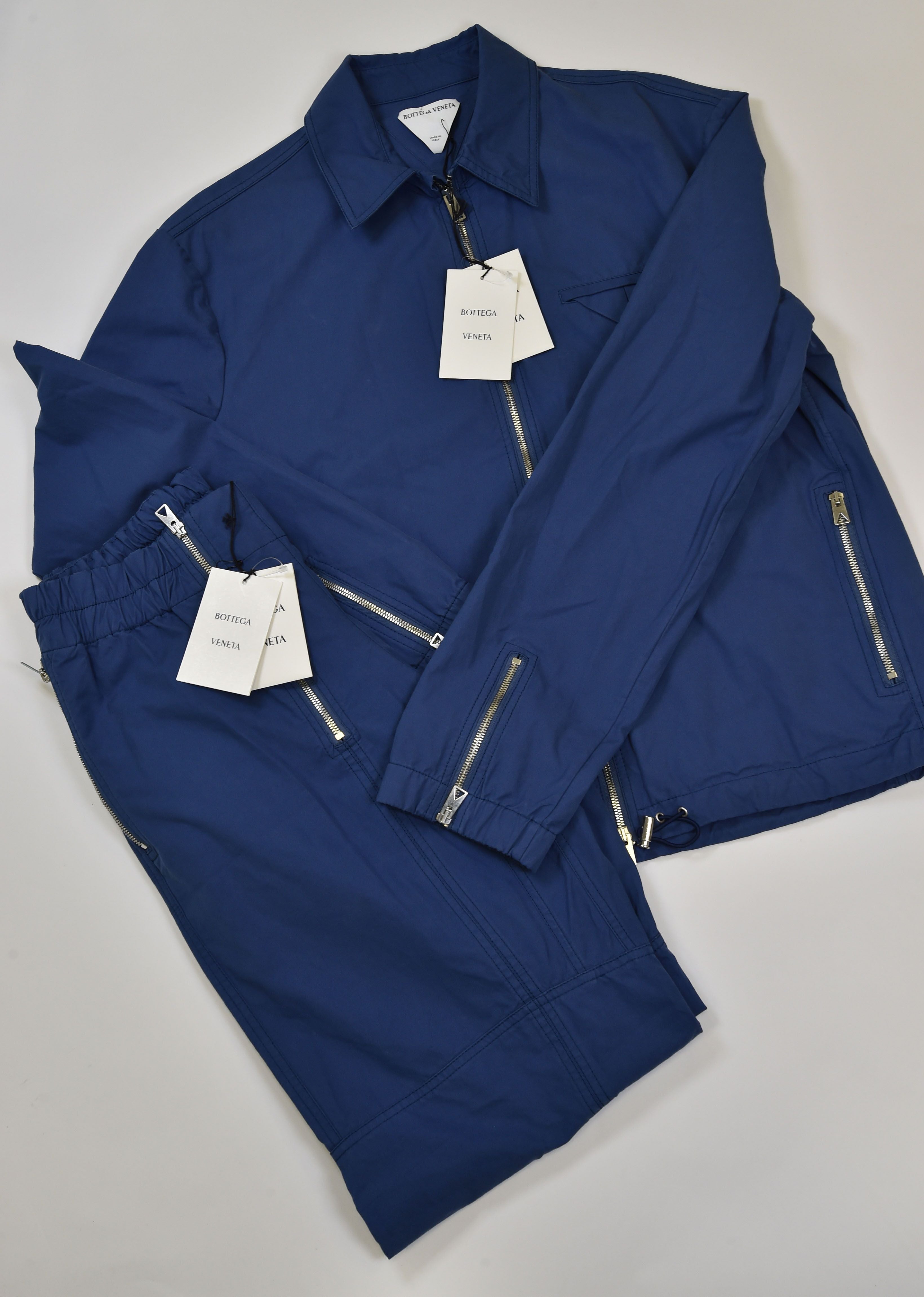 Bottega Veneta Zip-Front Technical Jacket and Drawstring Trouser Co-ord Set - Image 2