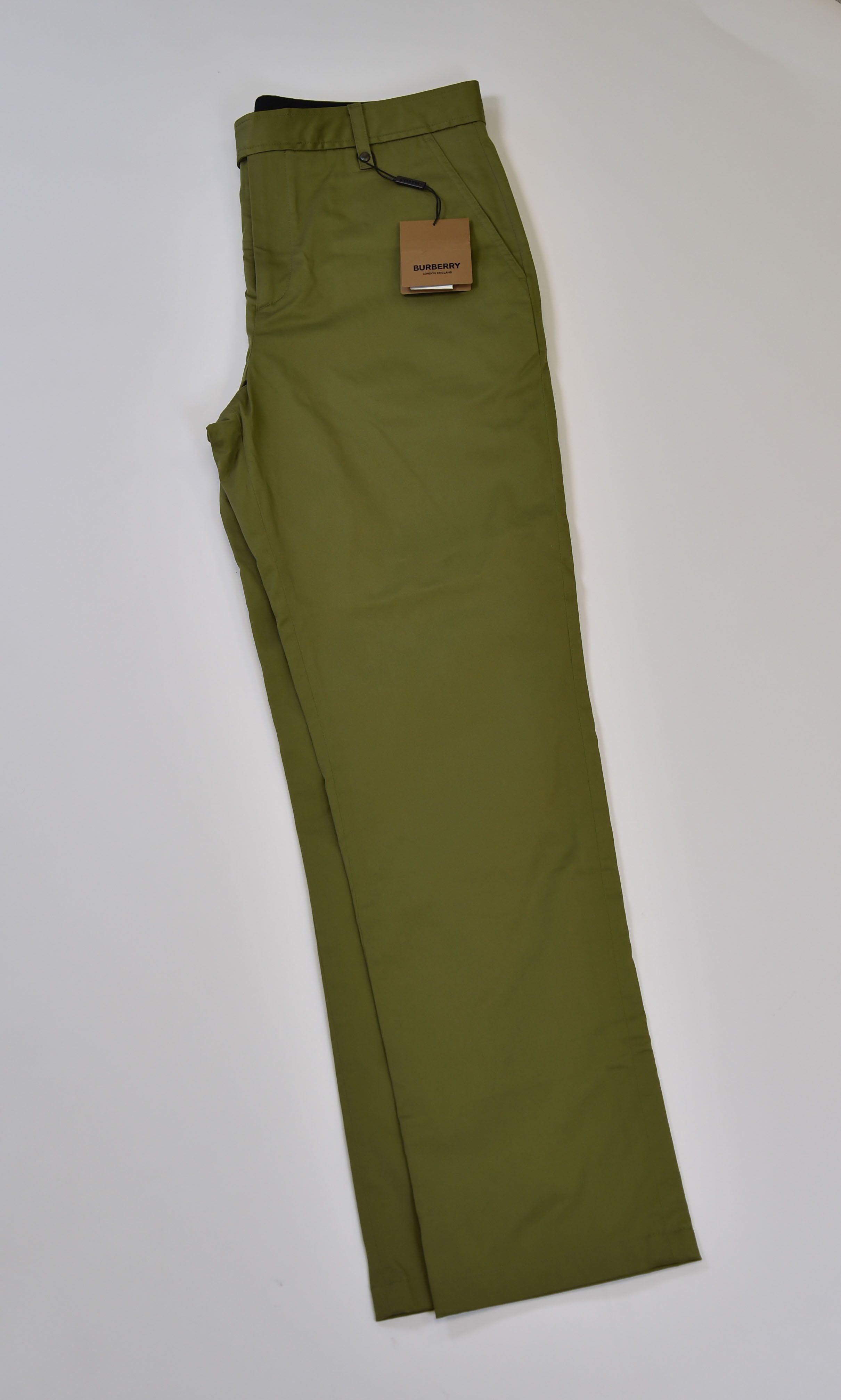 Burberry Chino/Straight-Leg Trousers - Image 1