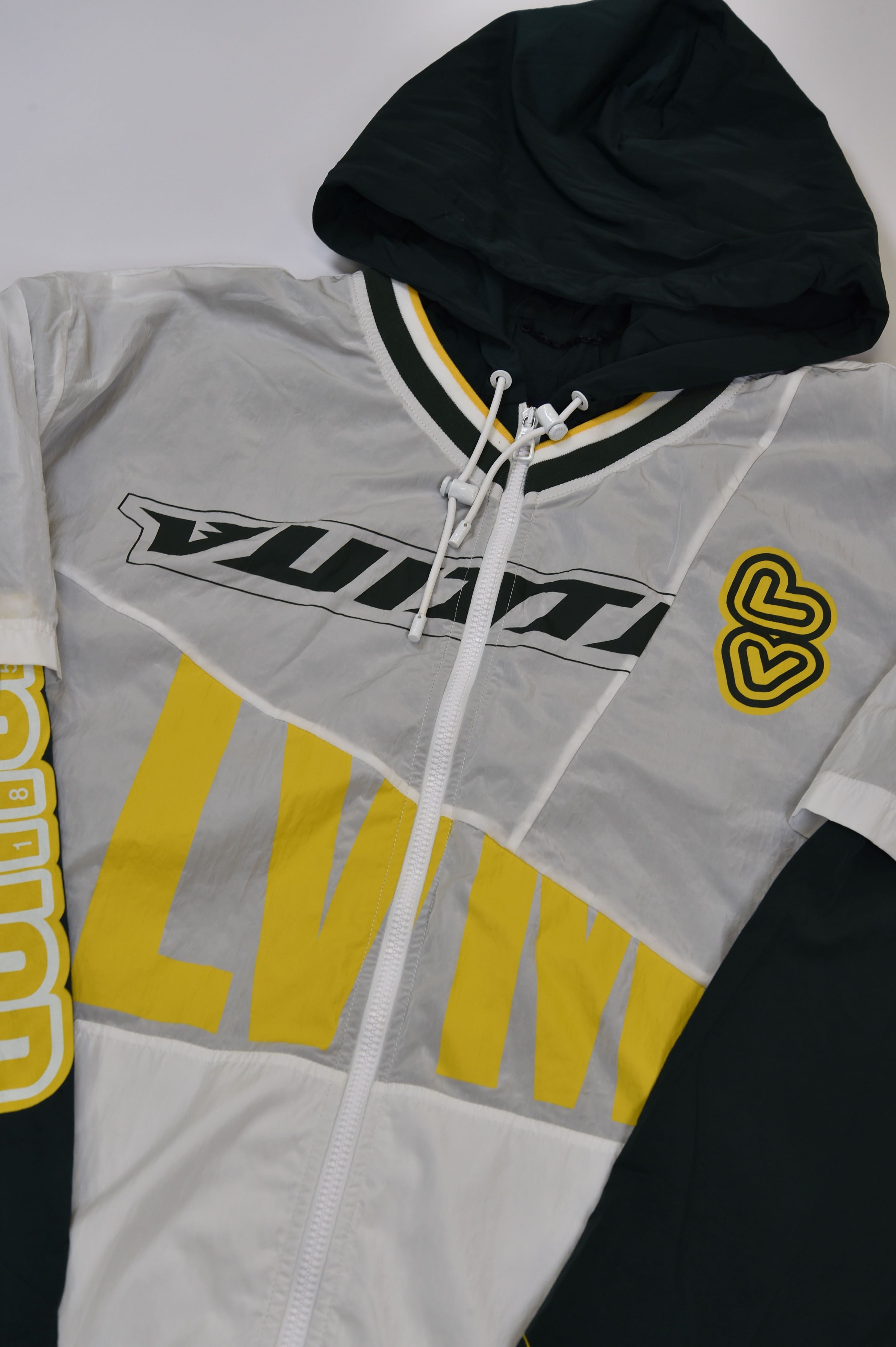 Louis Vuitton (attributed/unconfirmed) Motocross-style zip hoodie / racing jersey jacket - Image 1