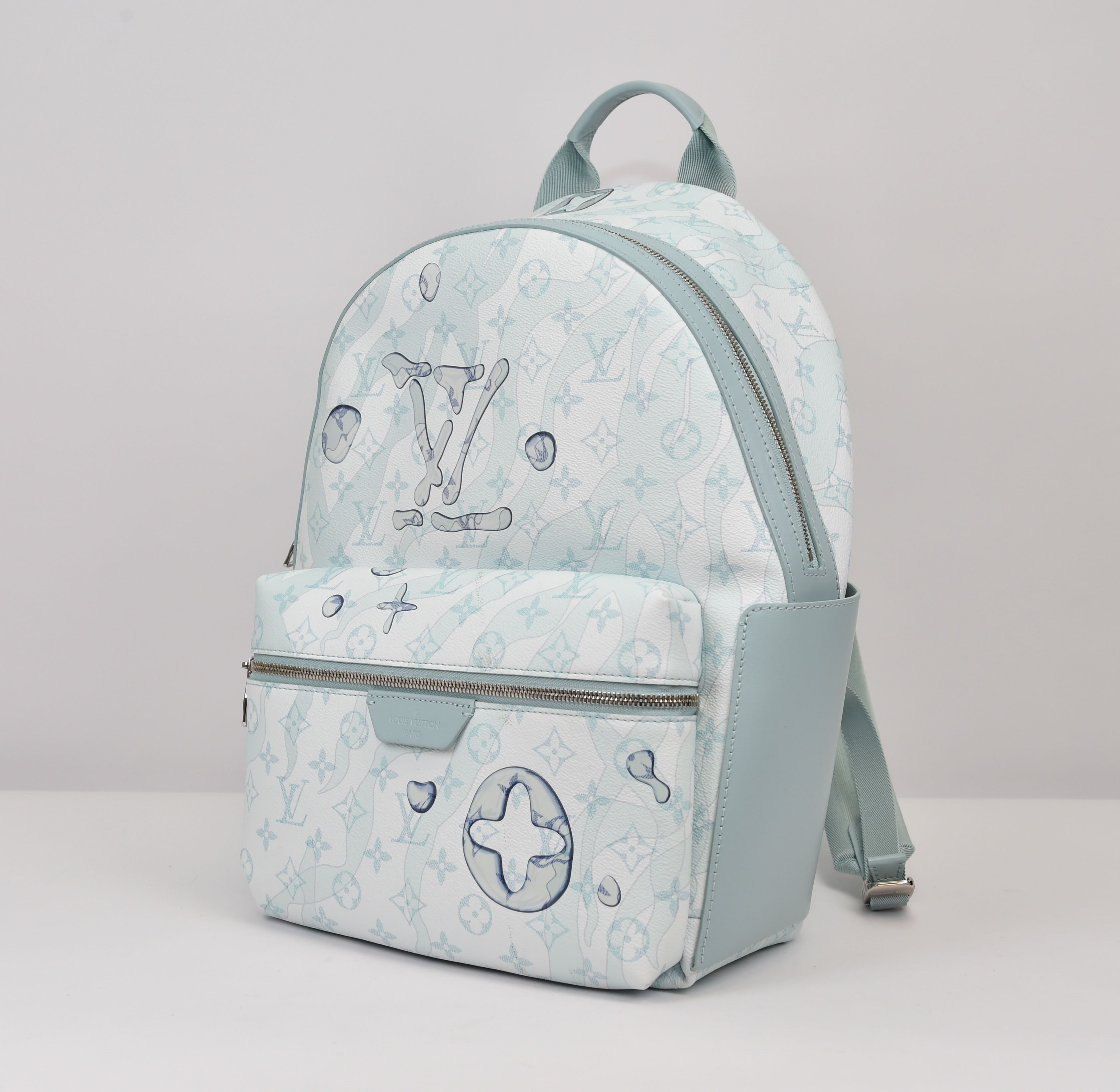 Louis Vuitton Monogram Discovery Backpack PM Aqua Garden