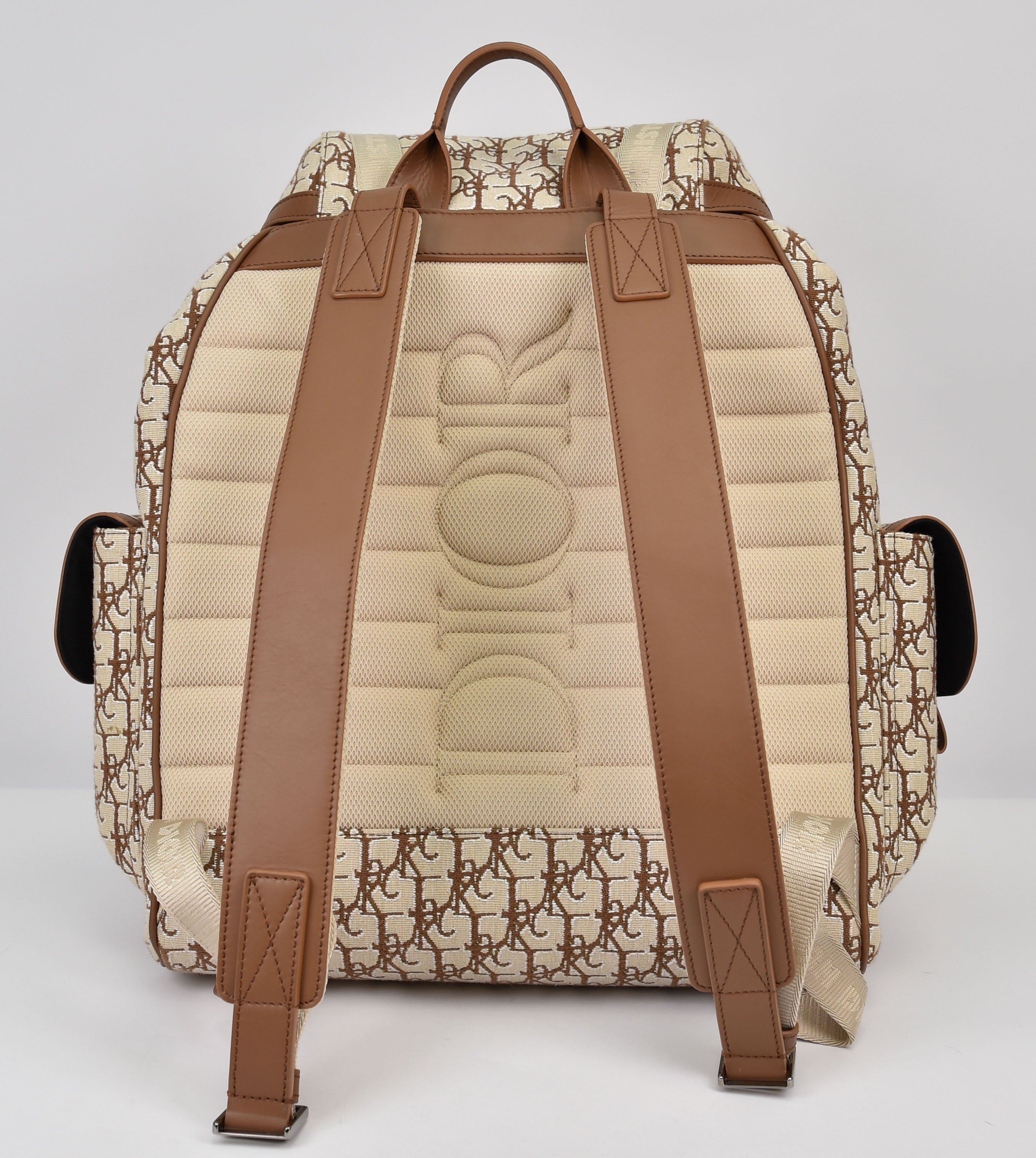 Dior x CACTUS JACK Hit The Road Backpack Coffee Brown