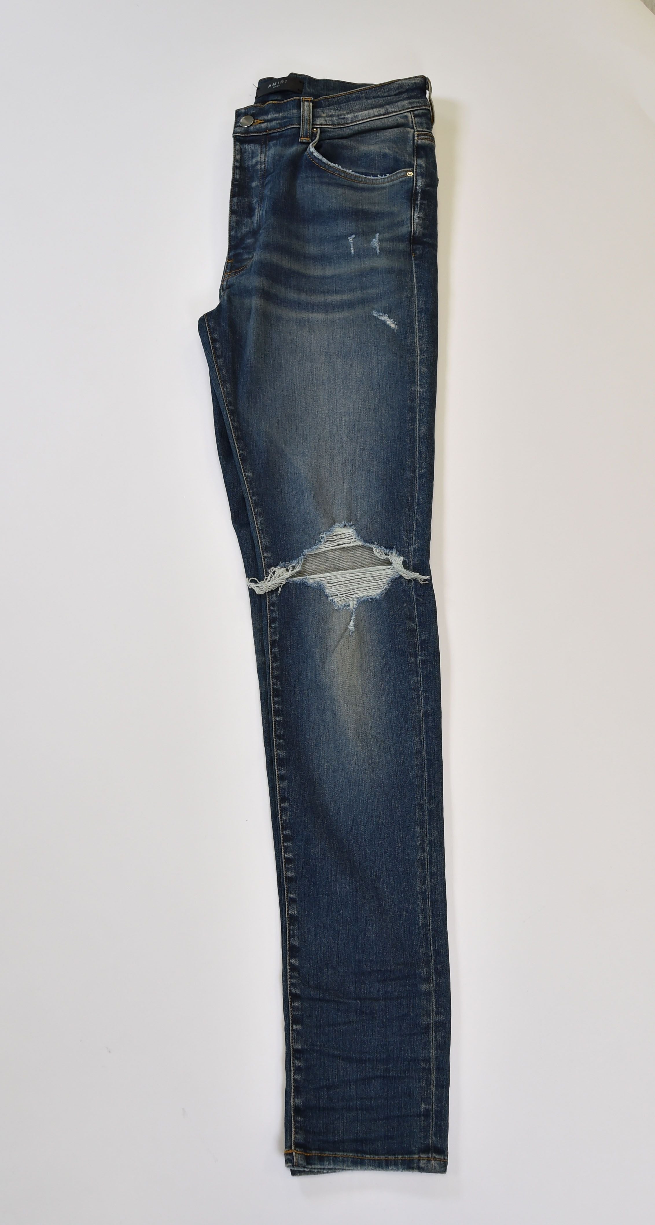 Amiri MX1 Skinny Distressed Jeans - Image 2