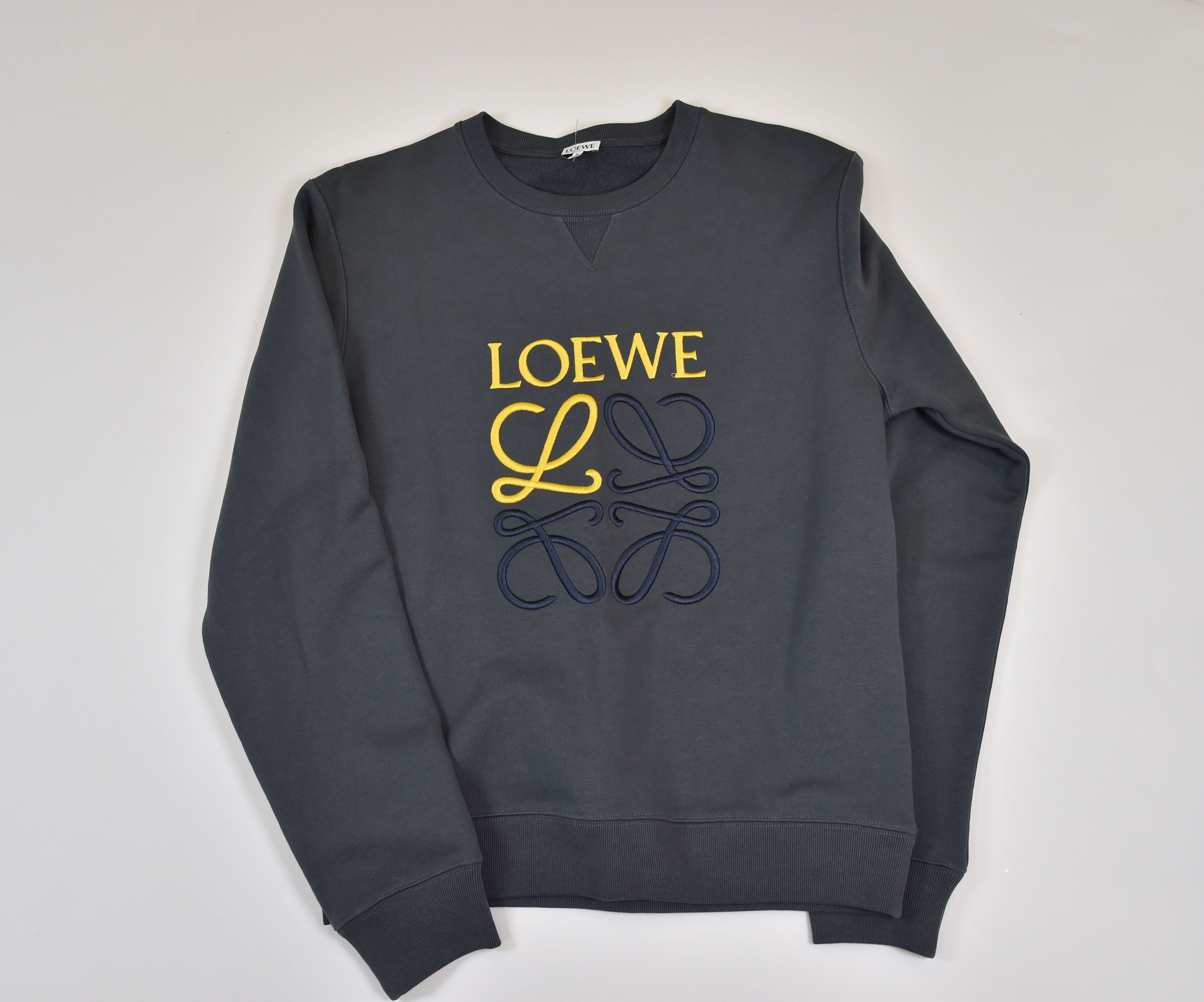Loewe Anagram Embroidered Crewneck Sweatshirt - Image 2