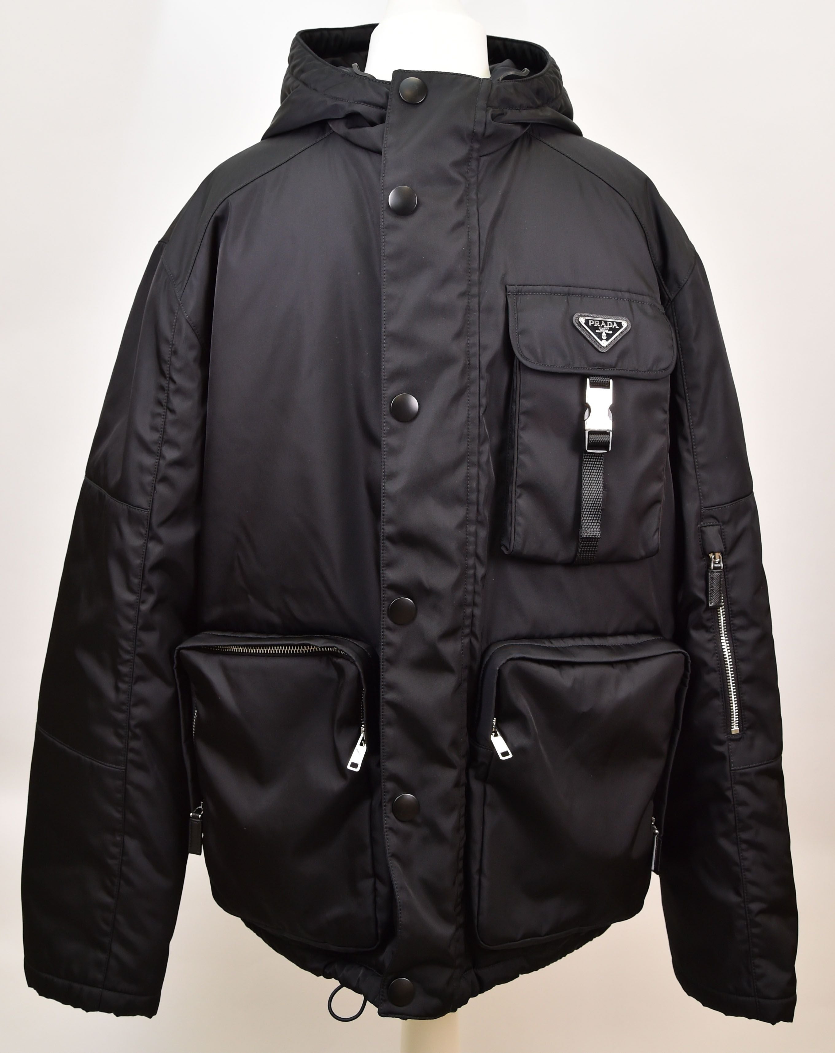 Prada Nylon Technical Cargo Jacket with Detachable Gilet (Linea Rossa style) - Image 1