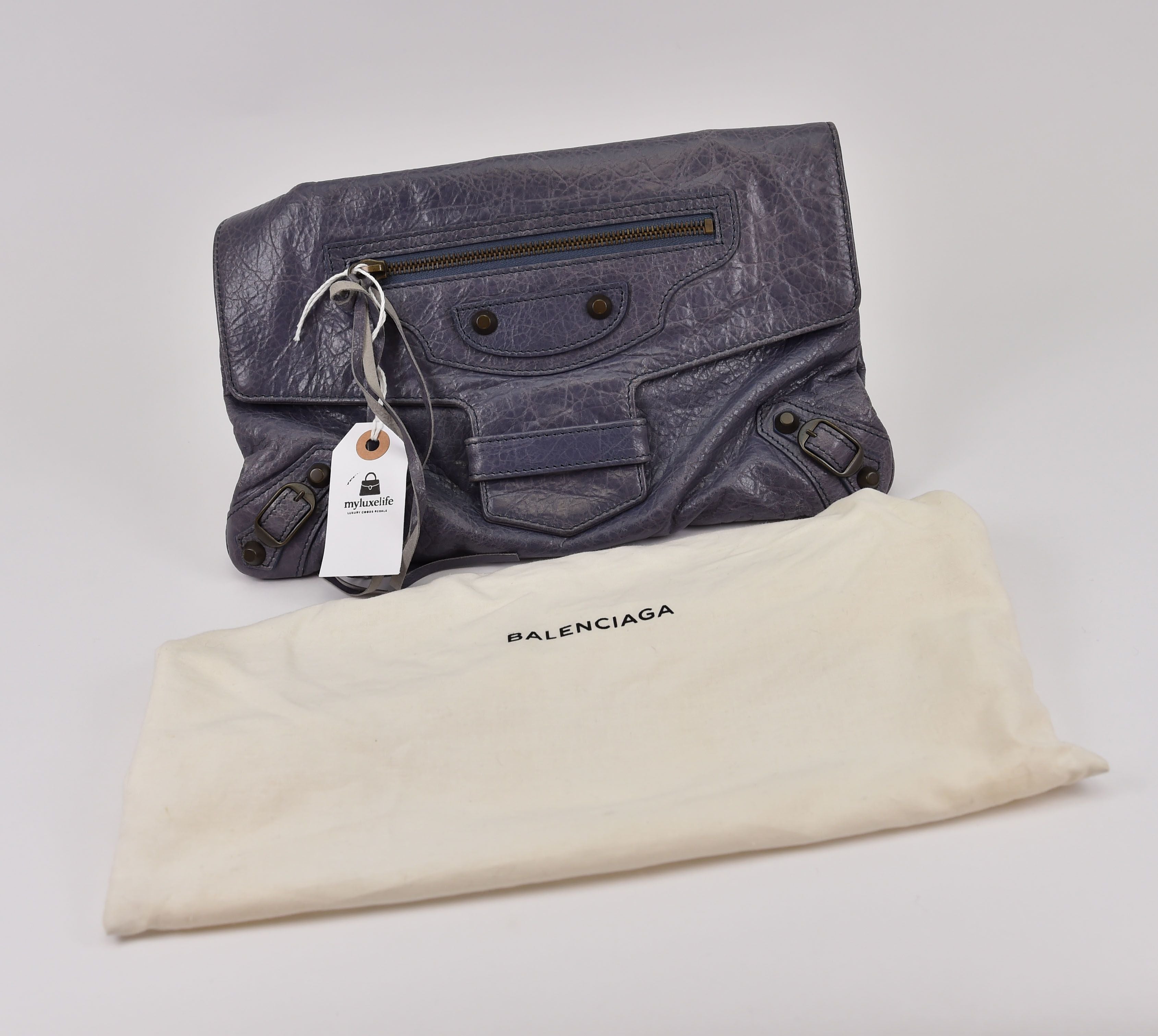 Balenciaga Envelope Clutch (Classic Motorcycle/City style) - Image 1