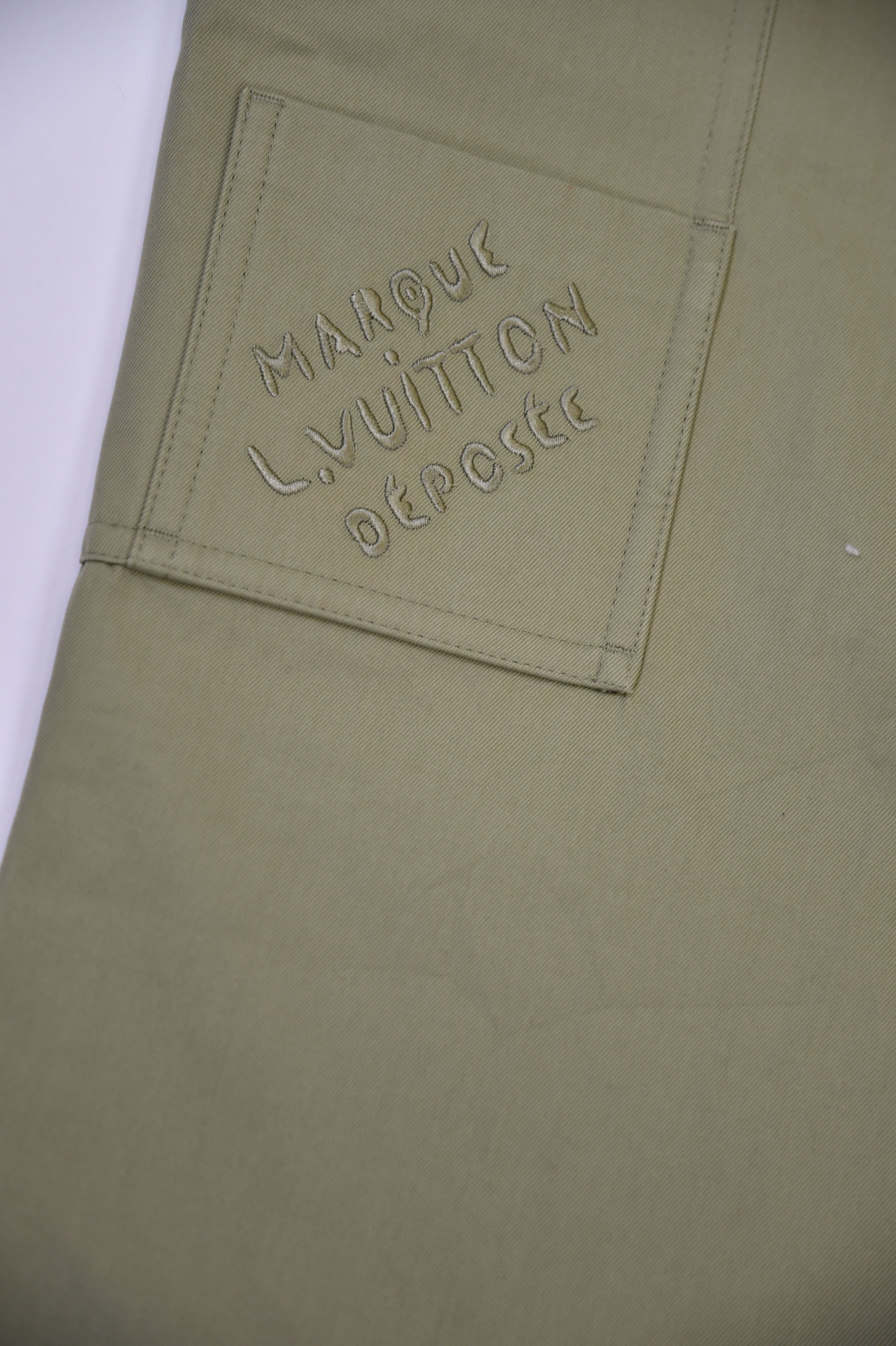 Louis Vuitton Cargo Trousers (LV Monogram Webbing Tab Utility Pant) - Image 2