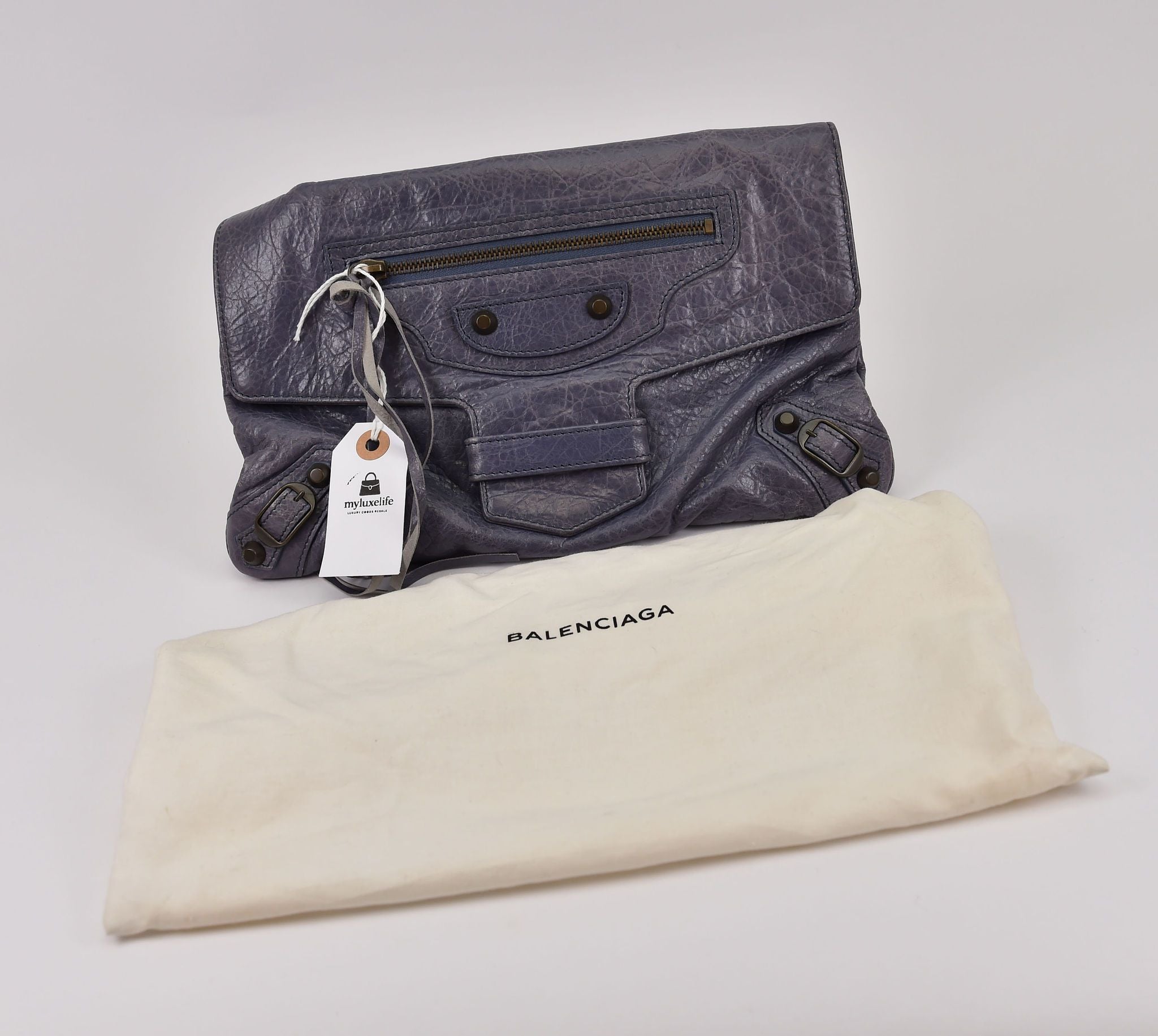 Balenciaga Envelope Clutch (Classic Motorcycle/City style) - Image 4