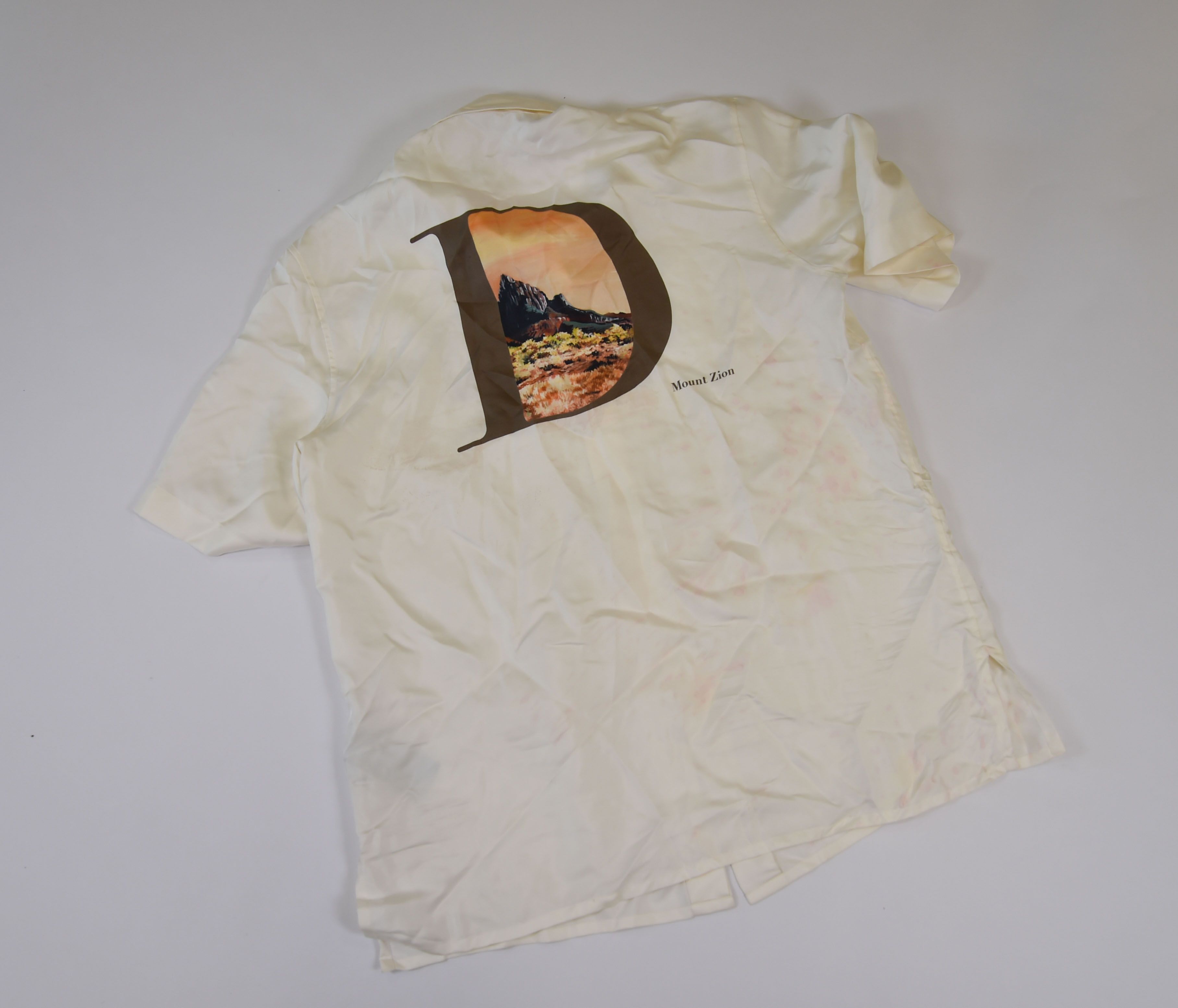 Unknown Souvenir camp-collar shirt "Mount Zion" - Image 1