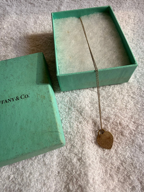 Tiffany & Co. Return to Tiffany Heart Tag Pendant Necklace - Image 1