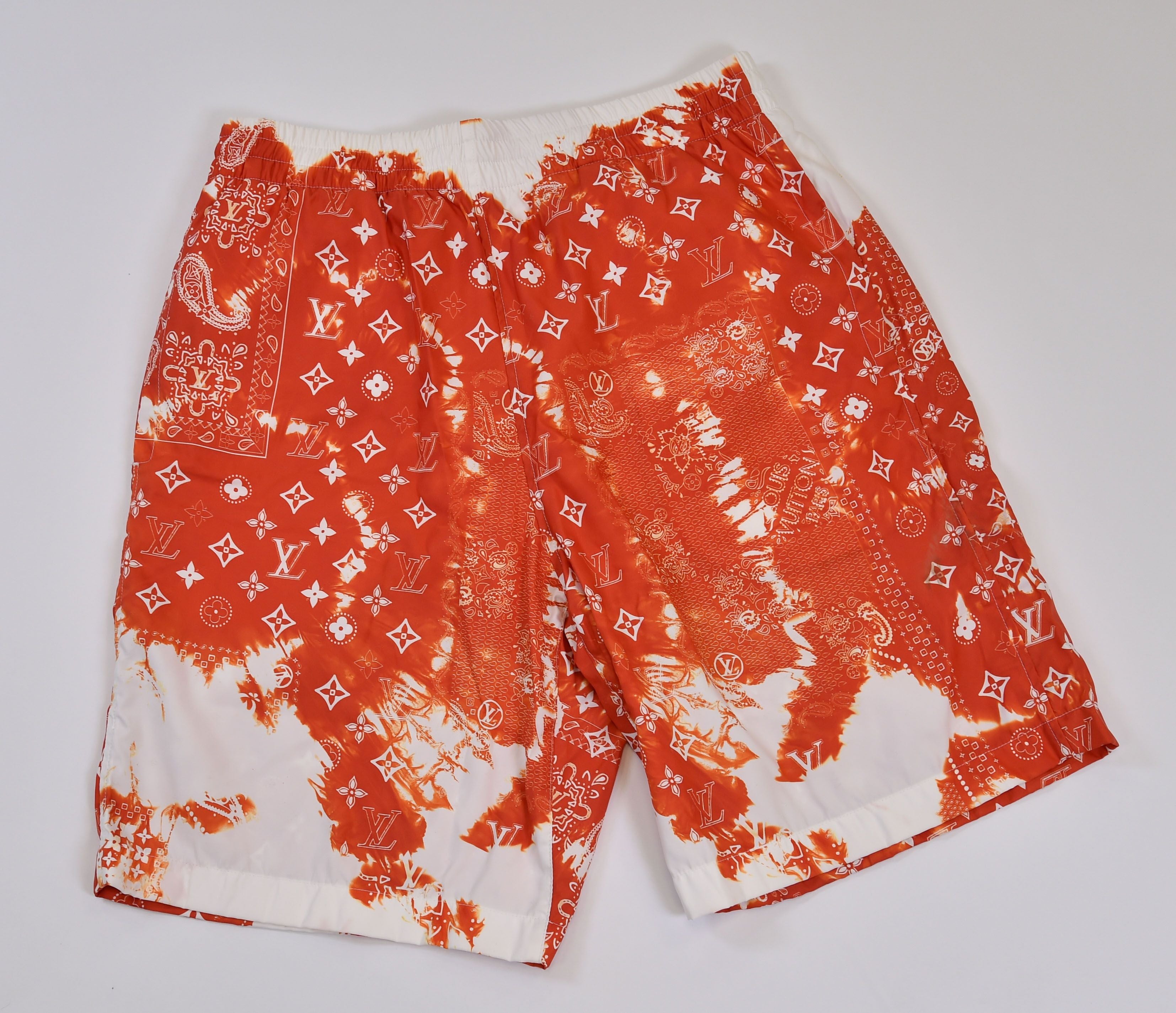 Louis Vuitton Monogram Bandana Print Swim Shorts - Image 1