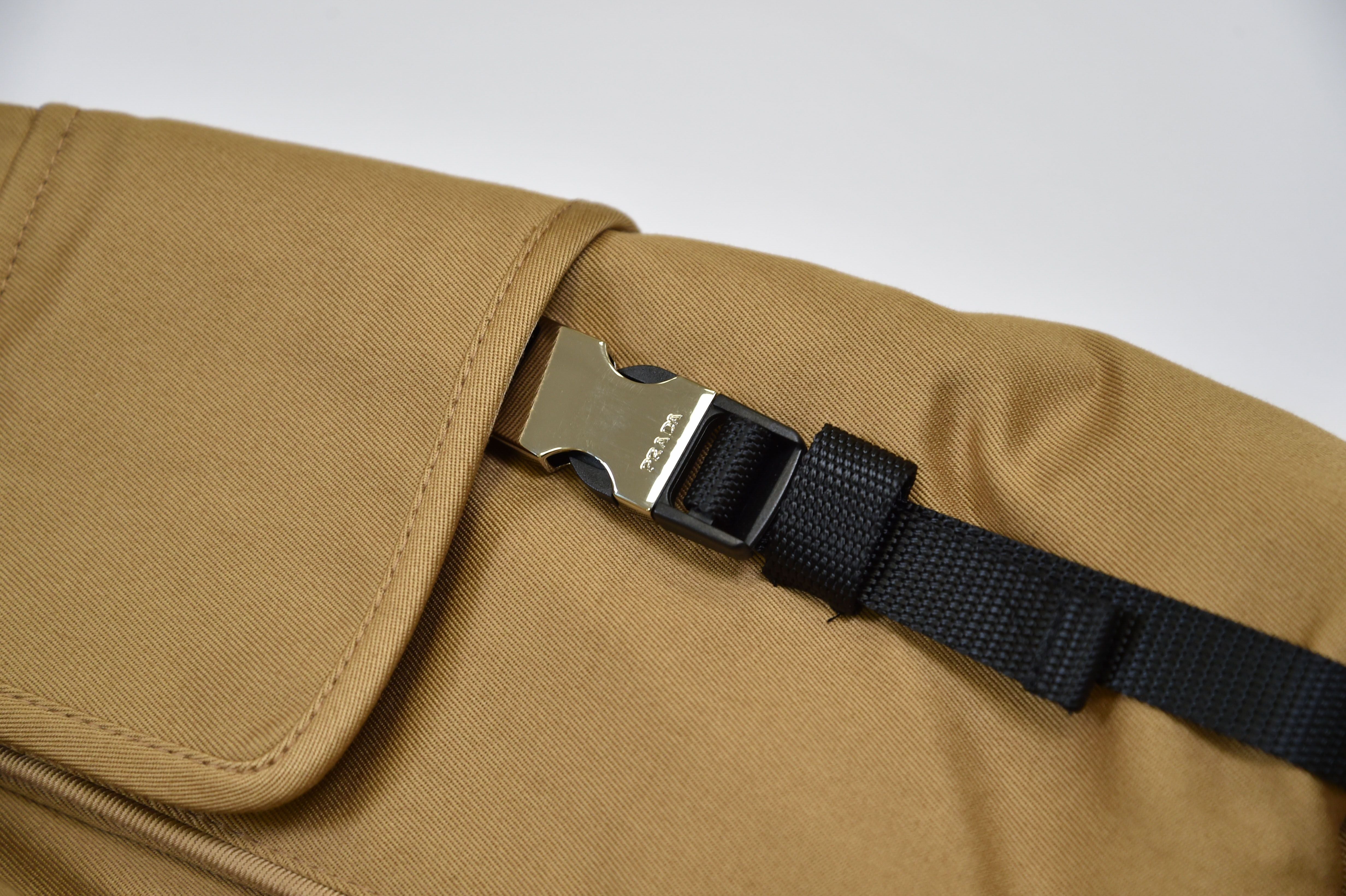 Prada Cargo Shorts with Buckle Pockets - Image 1