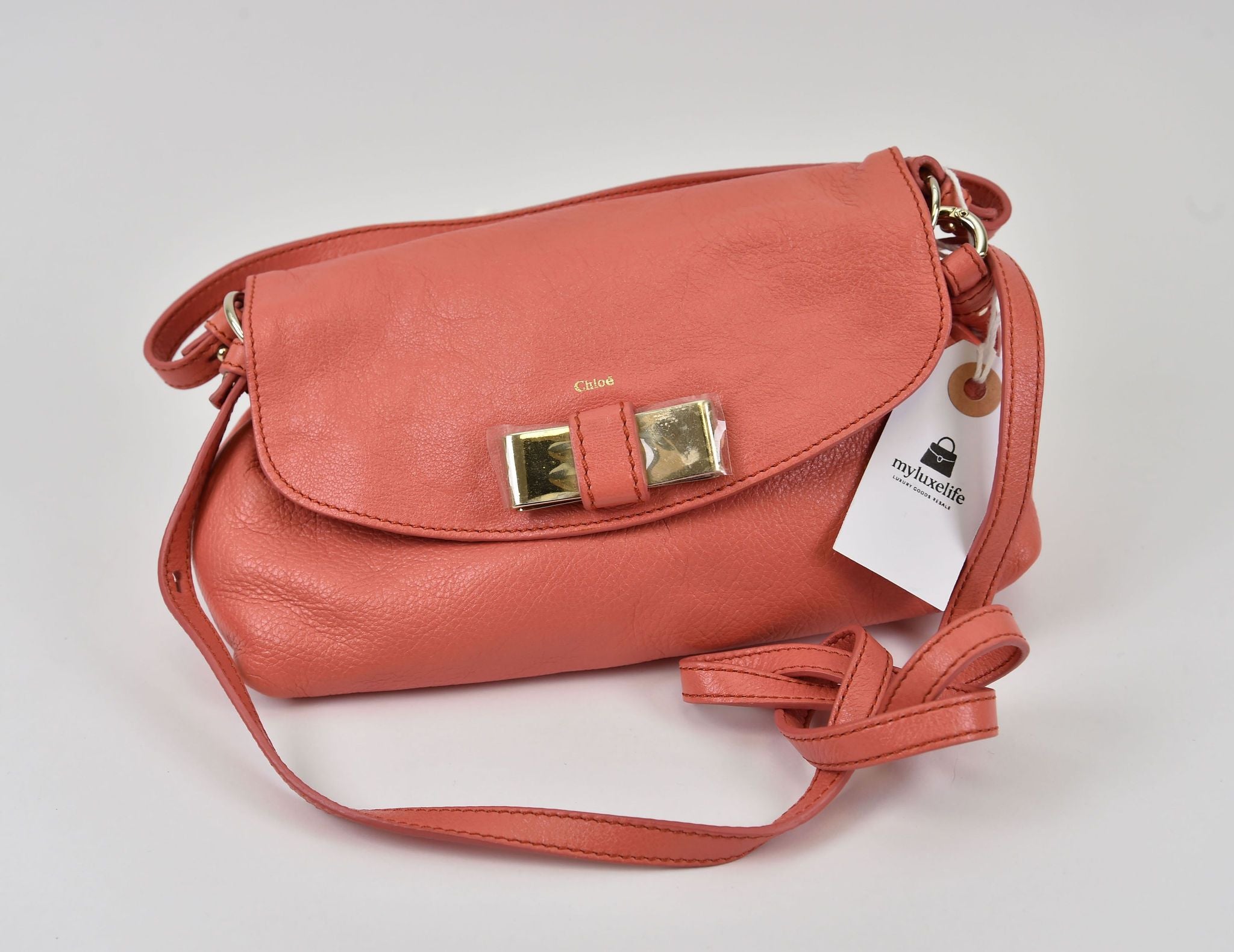 Chloé Lily Bow Crossbody Bag - Image 1