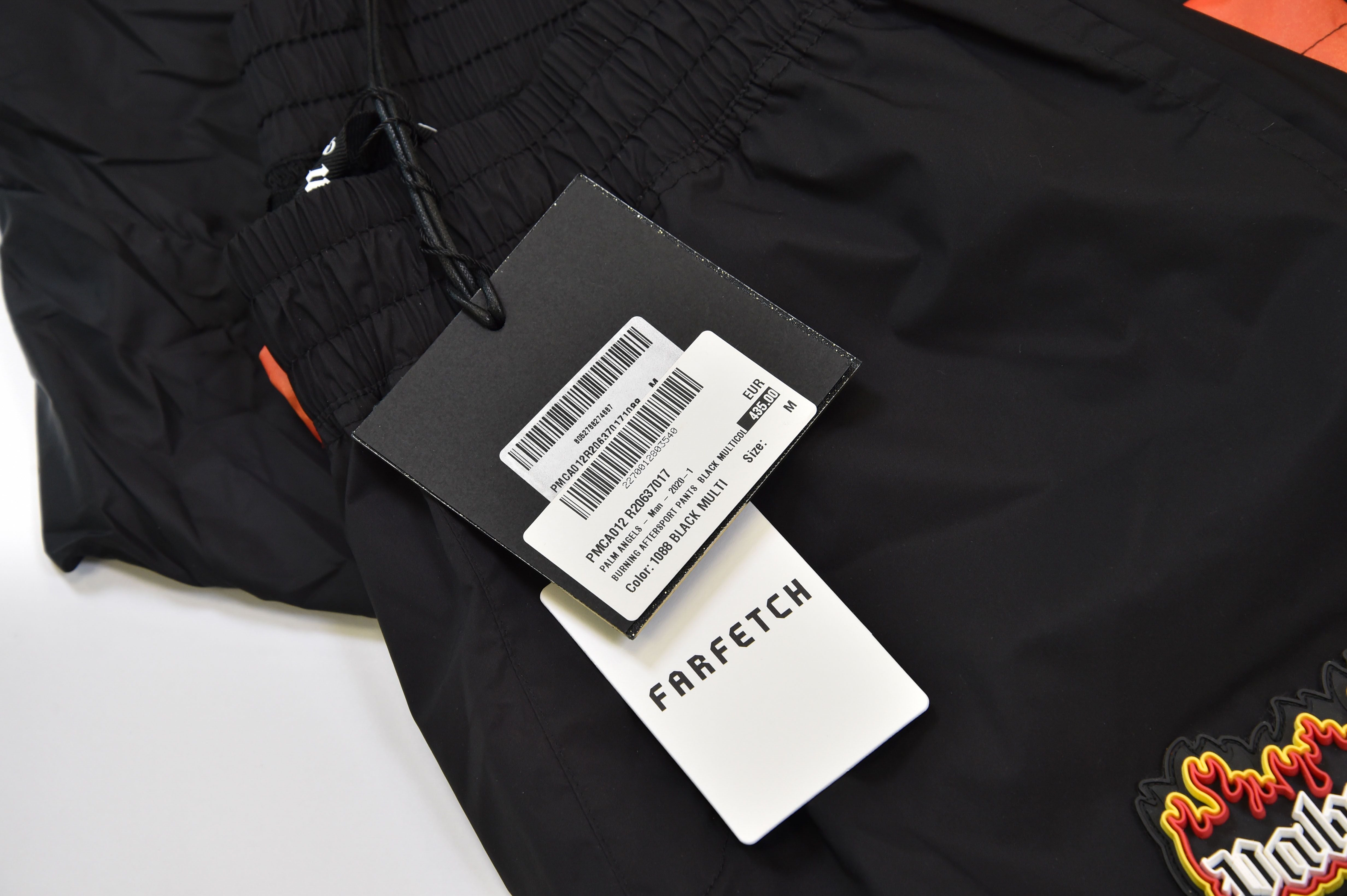 Palm Angels Burning Aftersport Pants - Image 1