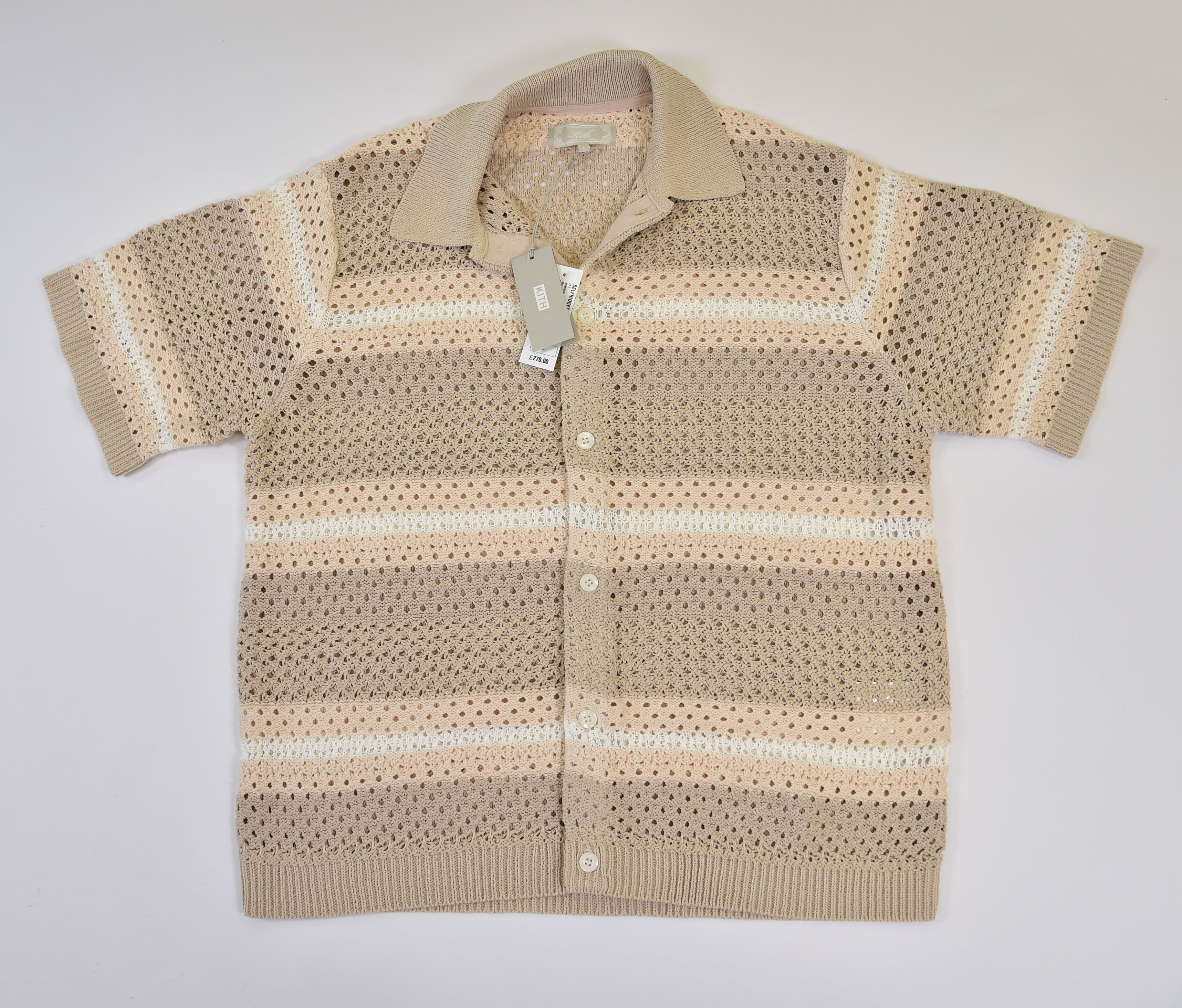 Kith Crochet Knit Camp Collar Shirt - Image 2