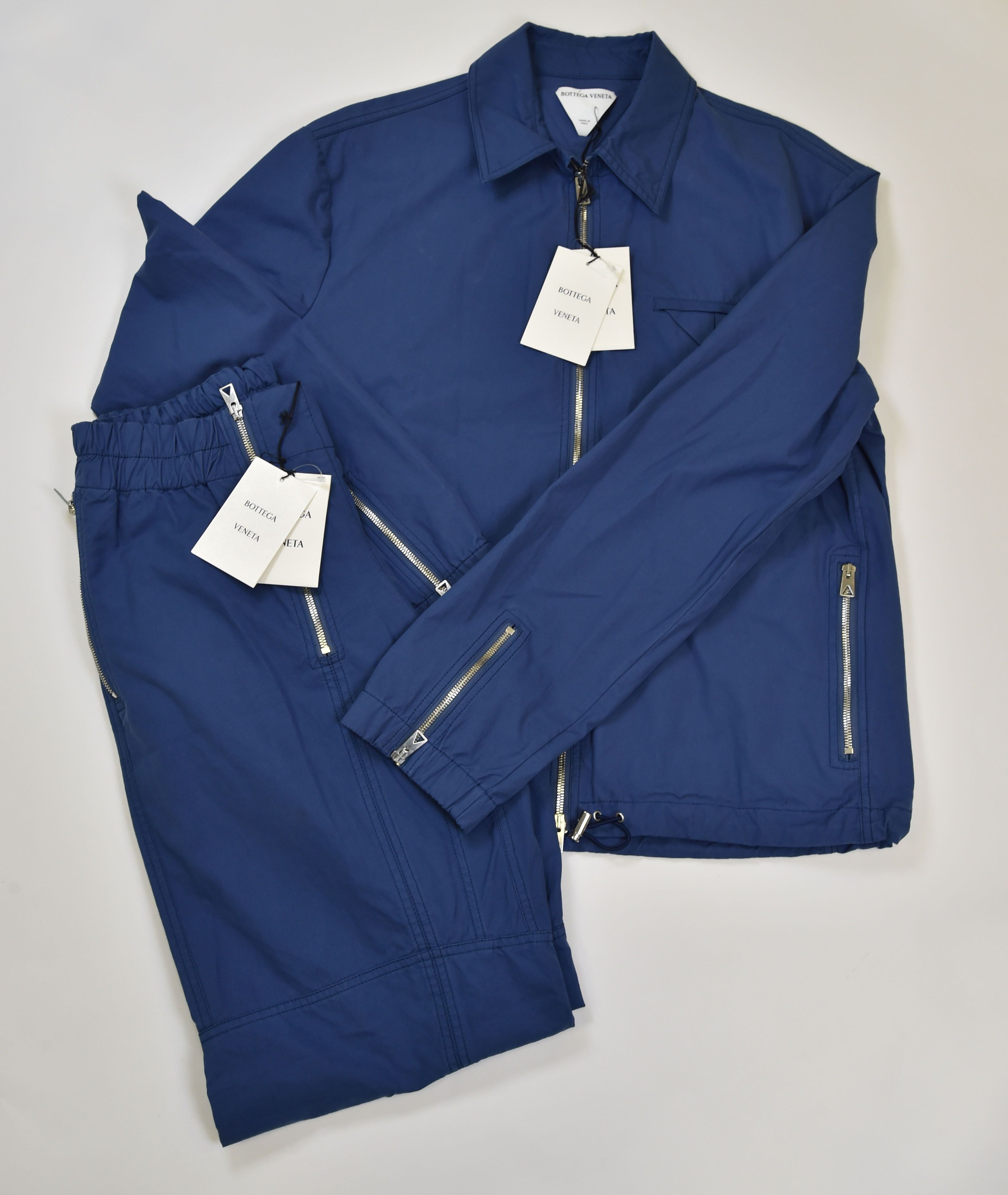 Bottega Veneta Zip-Front Technical Jacket and Drawstring Trouser Co-ord Set - Image 3