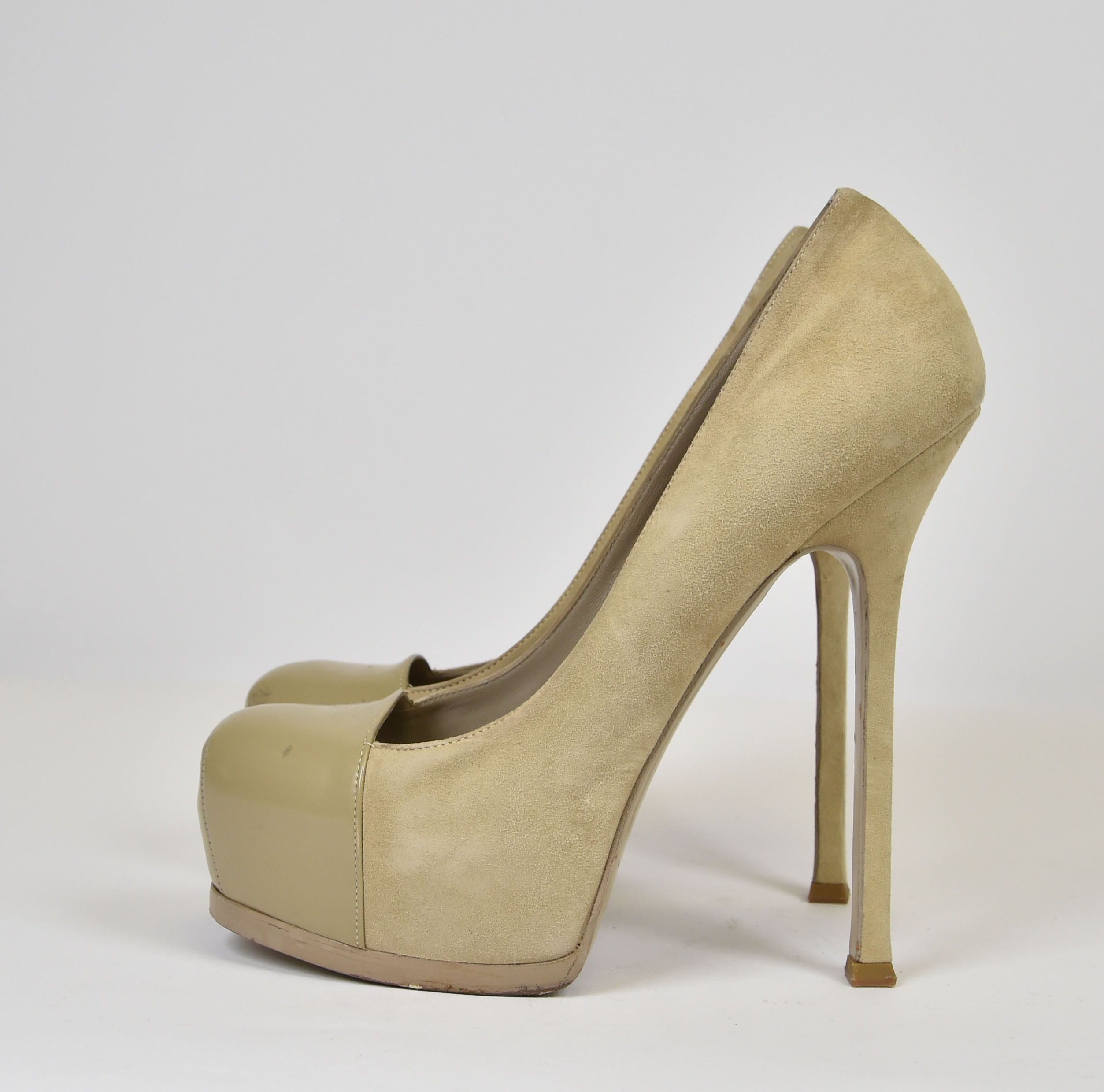 Saint Laurent (Yves Saint Laurent / YSL) Tribtoo / Tribute Platform Pump - Image 3