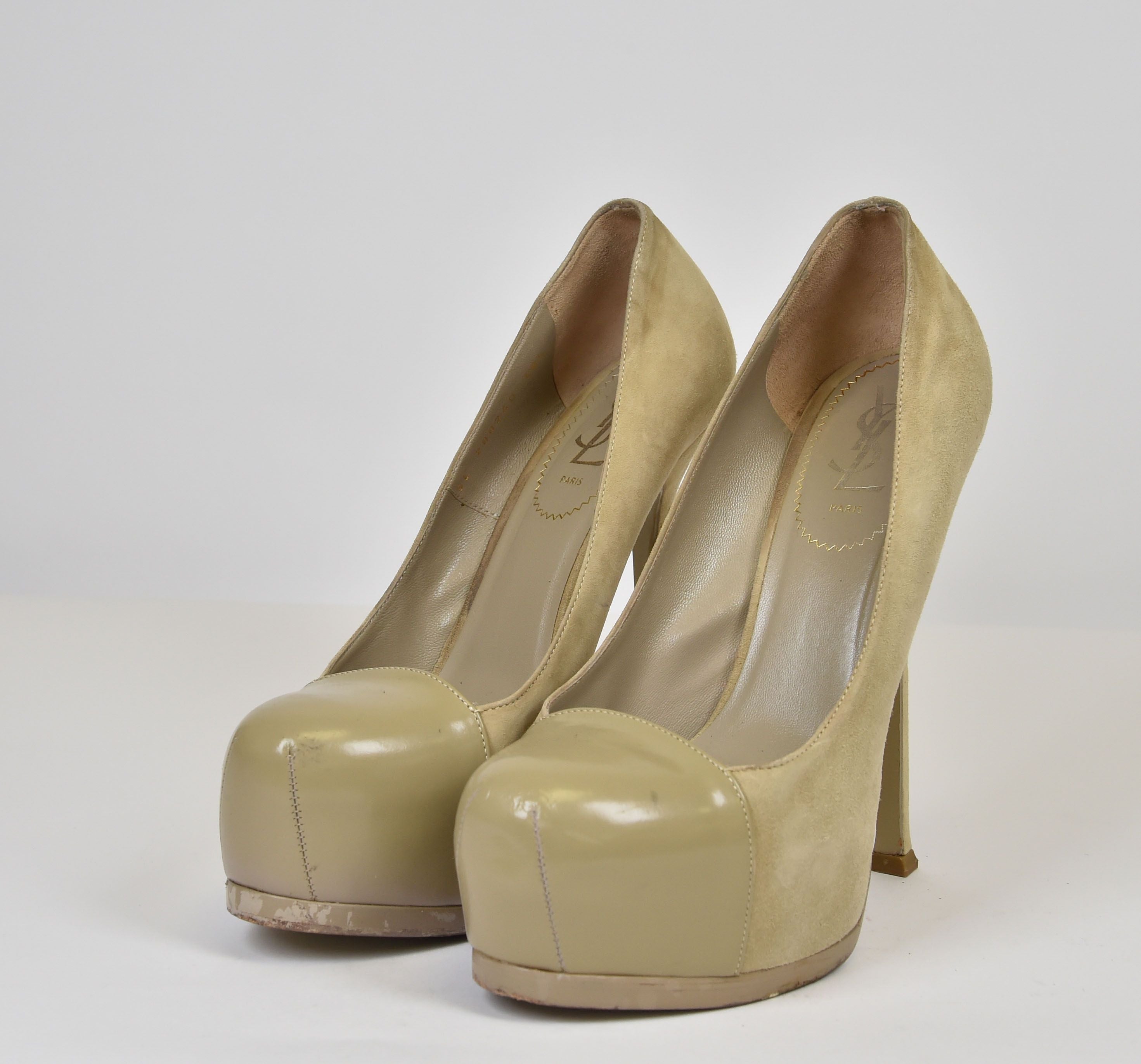 Saint Laurent (Yves Saint Laurent / YSL) Tribtoo / Tribute Platform Pump - Image 1