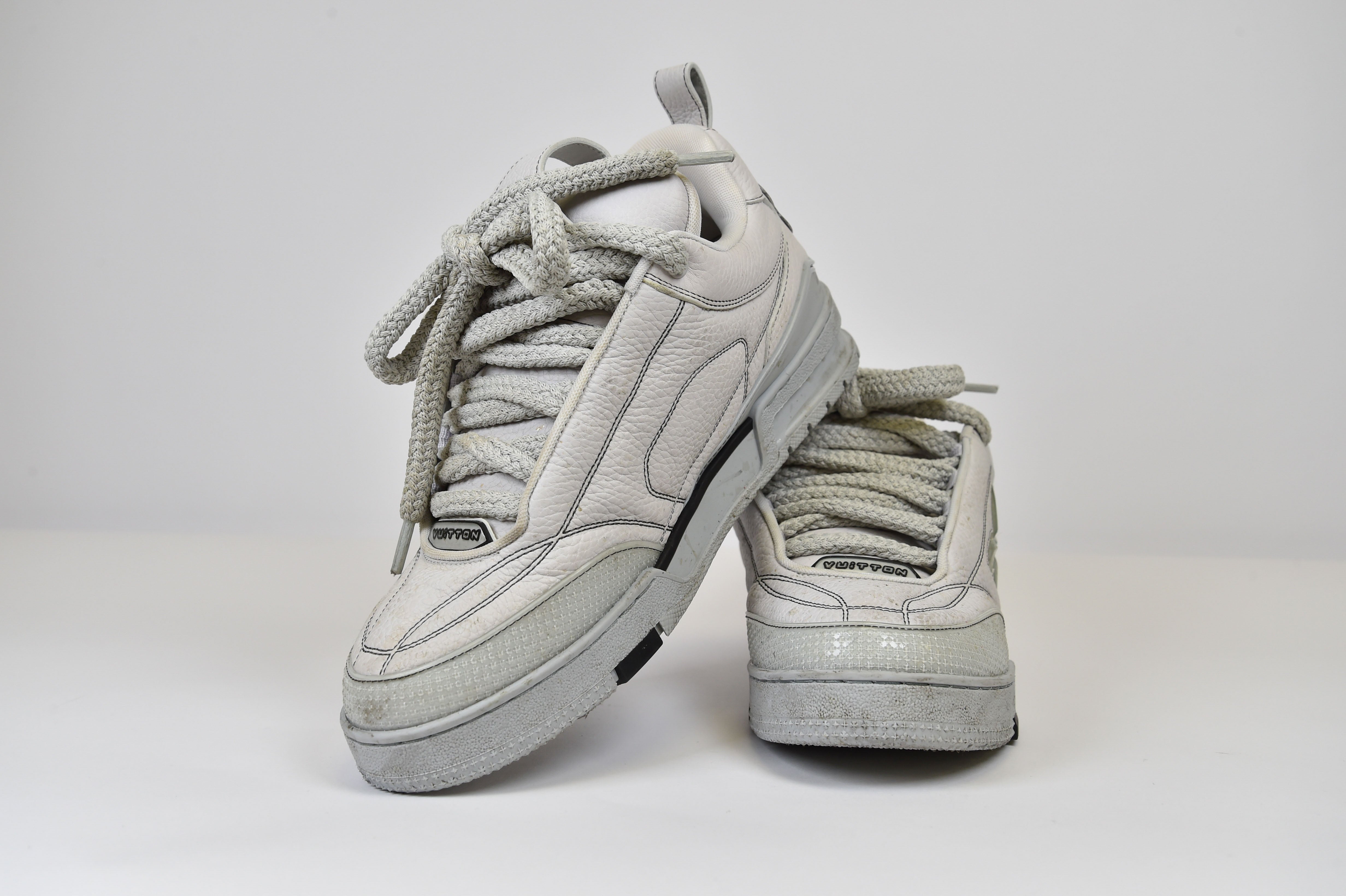 Louis Vuitton Gently Worn LV Skate Buffalo Sneakers trainers - size 8